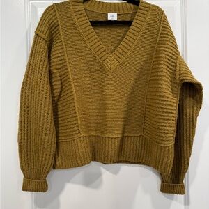 CAbi Olive Monroe Pullover Sweater